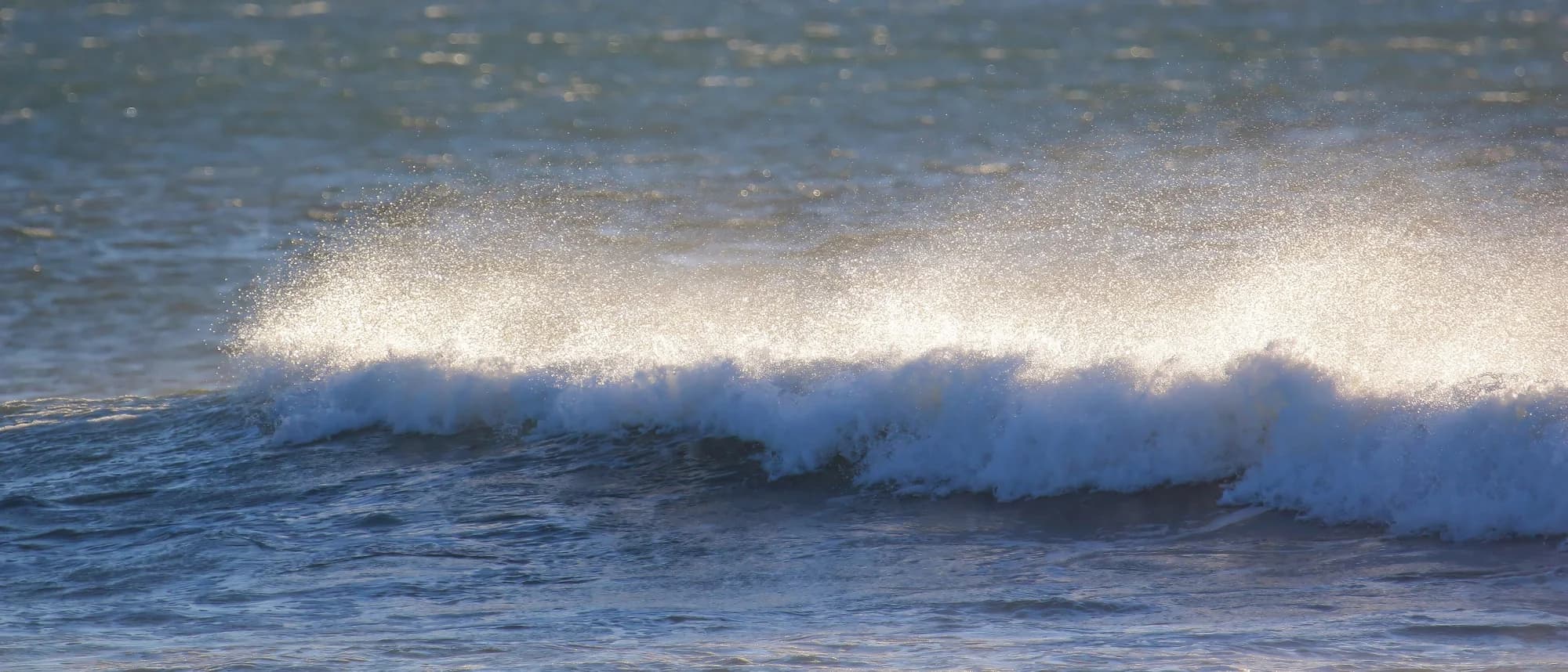 A wave breaking on the Pacific coast of Costa Rica